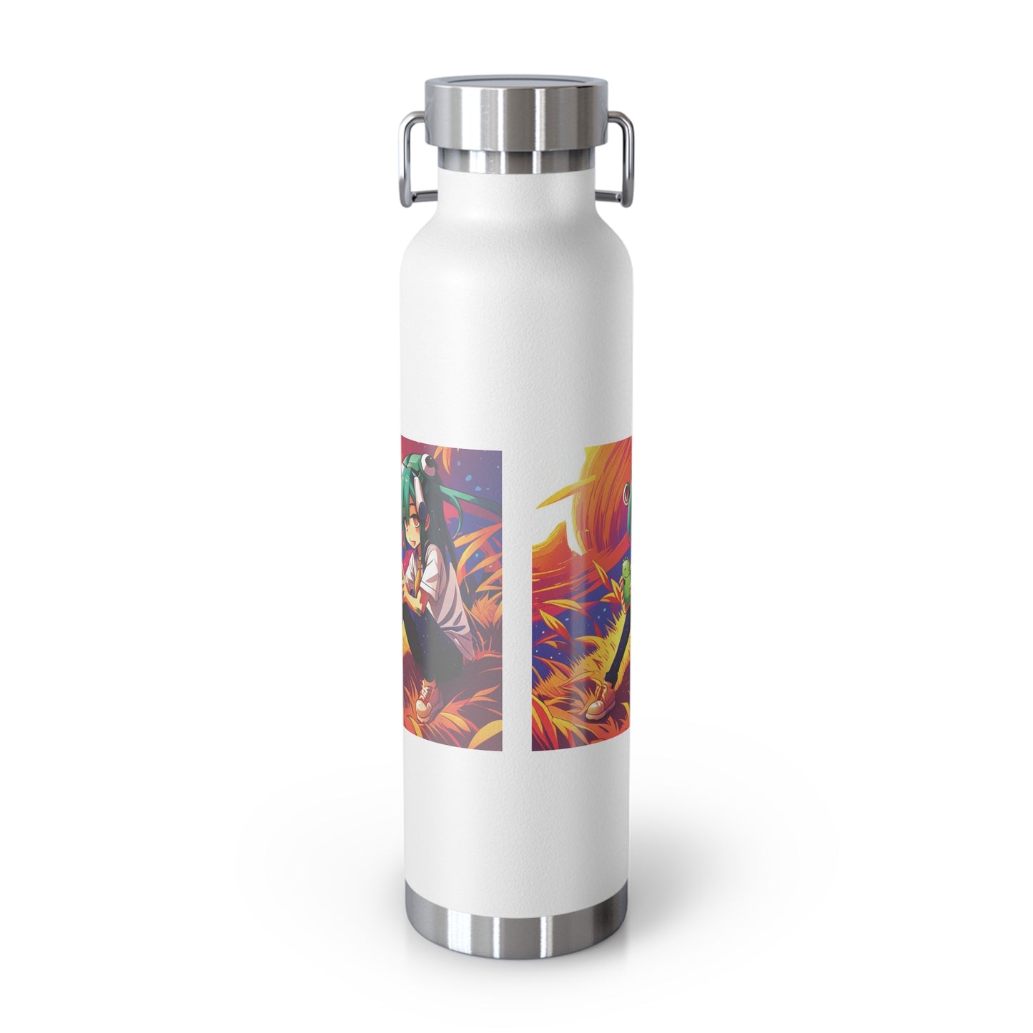 Muhlacrew Anime Vacuum Insulated Bottle, 22oz