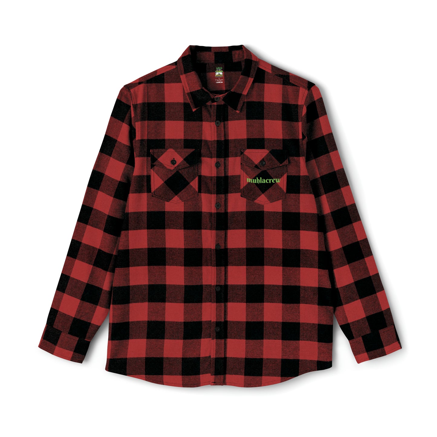 Muhlacrew frog Unisex Flannel Shirt