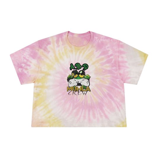 Muhlacrew Women's Tie-Dye Crop Tee