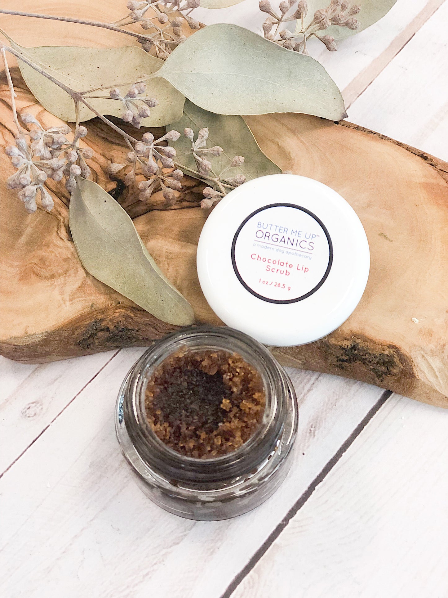 Organic Chocolate Lip Scrub Flaky Chapped Lips